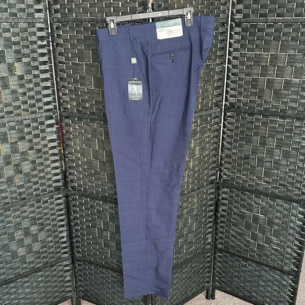 Men's Navy Blue Dress Pants 38 x 34 Lauren Ralph Lauren